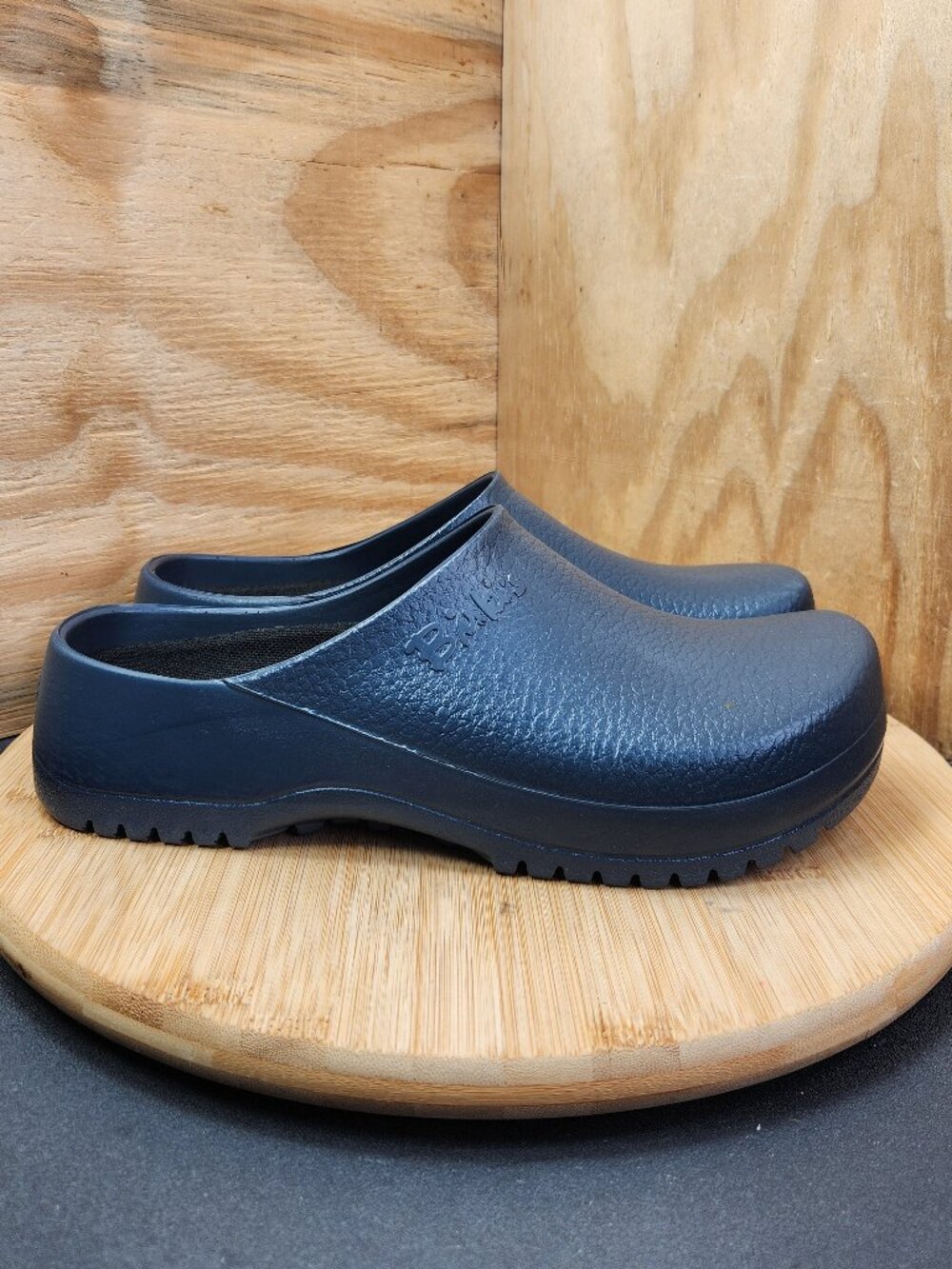 Birkenstock Navy Blue Professional Slip-On Clogs